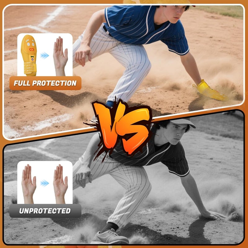 RVRAYS Baseball Sliding Mitt - Sliding Mitt for Youth - Drippy Drip Accessory Gingerbread Man, Coco, Scary HaHa - Softball - Image 5